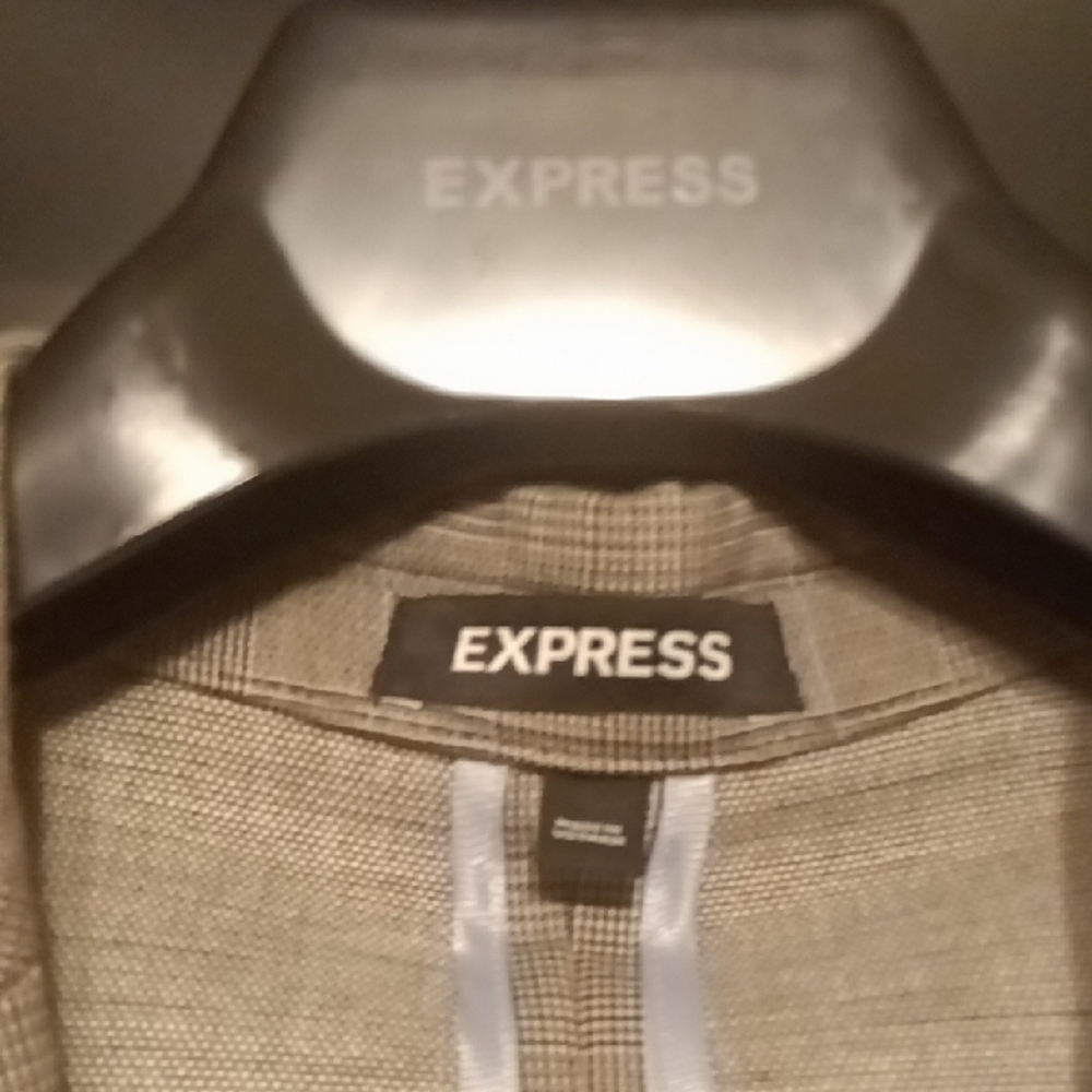 Express Men's Beige Casual Shirt